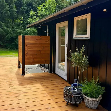 Ferienhaus Wood-fired Hot Tub Sauna And 150 M To The